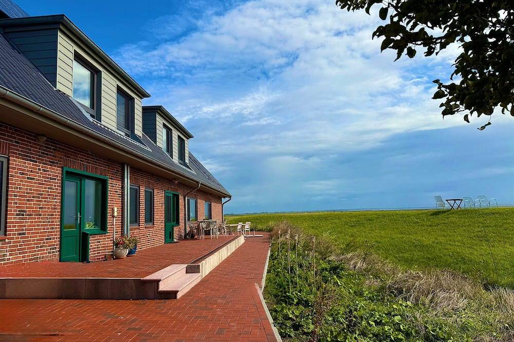 Wohnung Himmelreich mit Meerblick im Langhaus Aussichtsreich in Oland, Langeneß