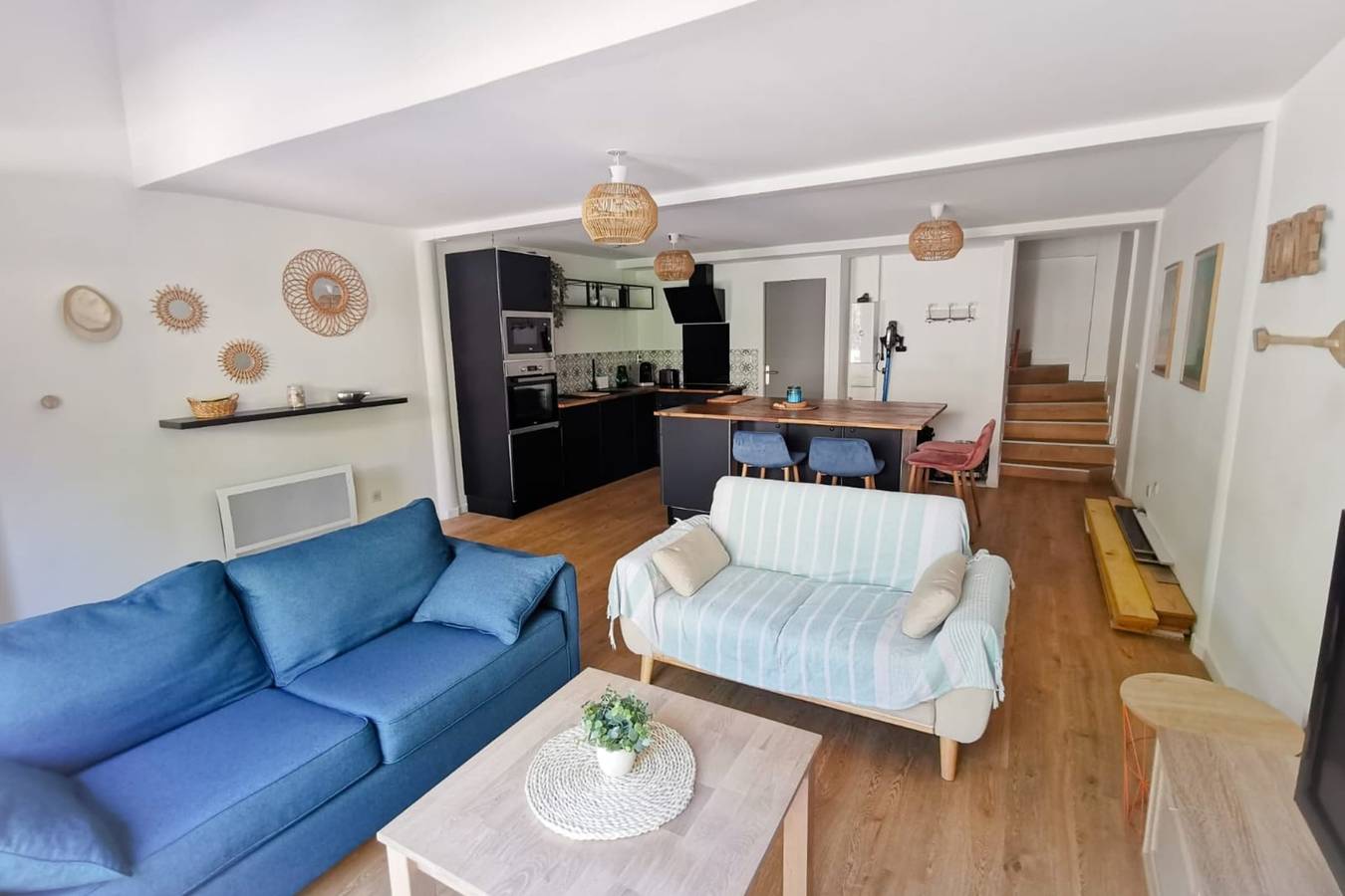 Appartement entier, Maisonnette Duplex Avec Terrasse Proche Océan. in Moliets-et-Maa, Côte d’Argent