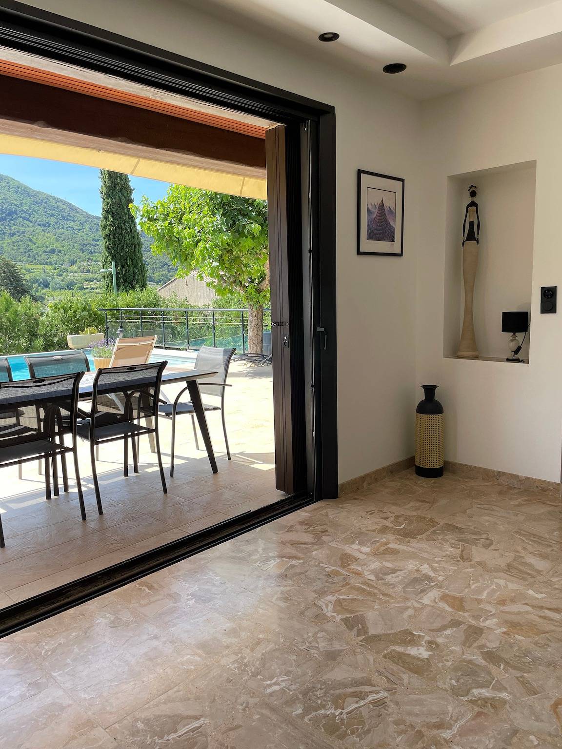 Maison de vacances « La Villa D'antan » avec vue montagne, Wi-Fi et climatisation in Nyons, Région de nyons