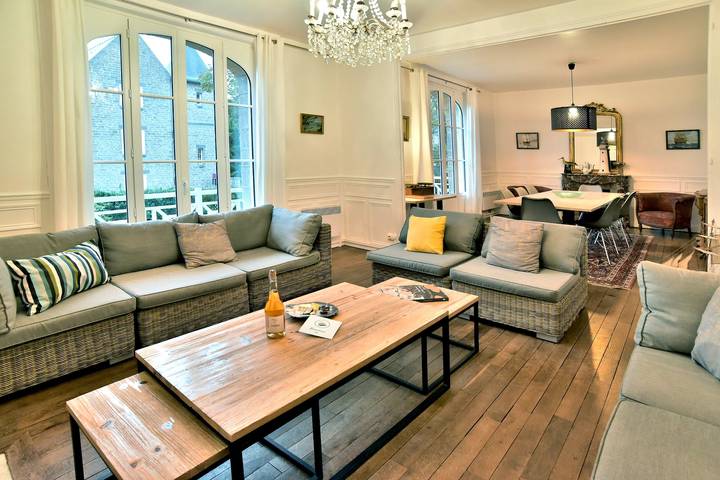 Ferienhaus mit Meerblick für 14 Personen, mit Balkon und Garten in der Bretagne - 2