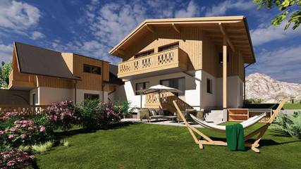 Ferienhaus für 4 Personen, mit Garten und Ausblick sowie Sauna in Ramsau am Dachstein