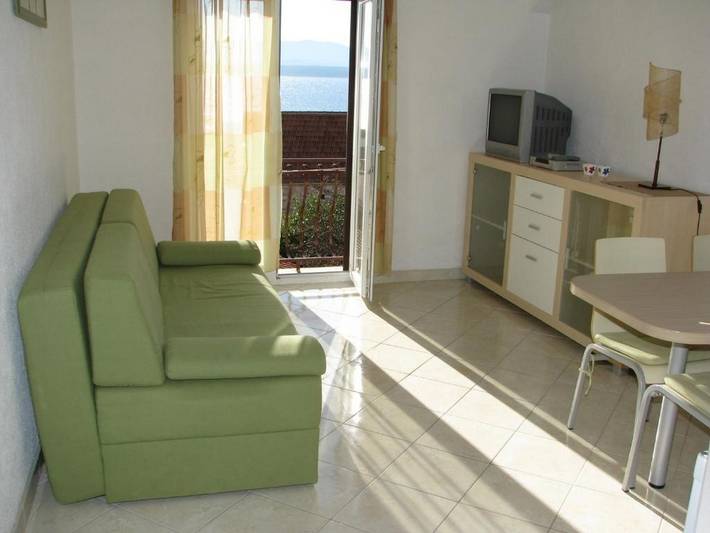 Vacation rental for 2 people, with Balcony and Ocean view in Brac