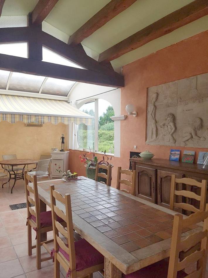 Gîte pour 2 personnes, avec piscine et vue ainsi que jardin et terrasse à Coursan - 4