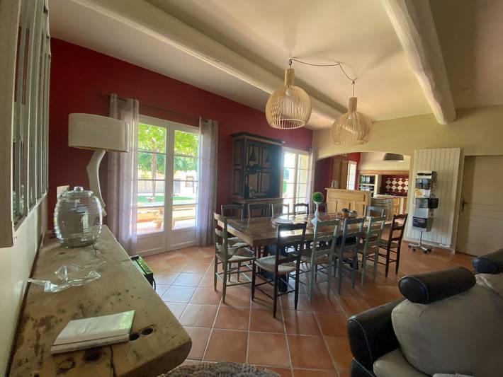 Location de vacances pour 12 personnes, avec piscine et terrasse, adapté aux familles à Violès - 4