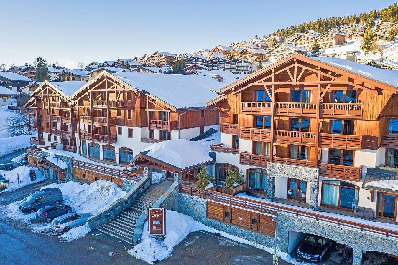 Estudio entero, Résidence Lagrange les Chalets d'Emeraude - Estudio para 2 personas in Les Saisies, Albertville Region