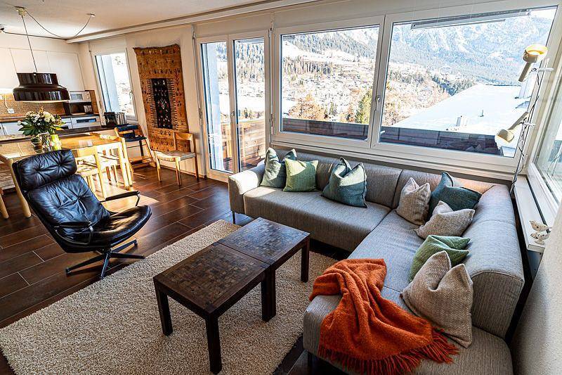 Ganze Wohnung, Charmante 4.5 Zimmer Familienferienwohnung in Flims Waldhaus. in Flims-Dorf, Flims