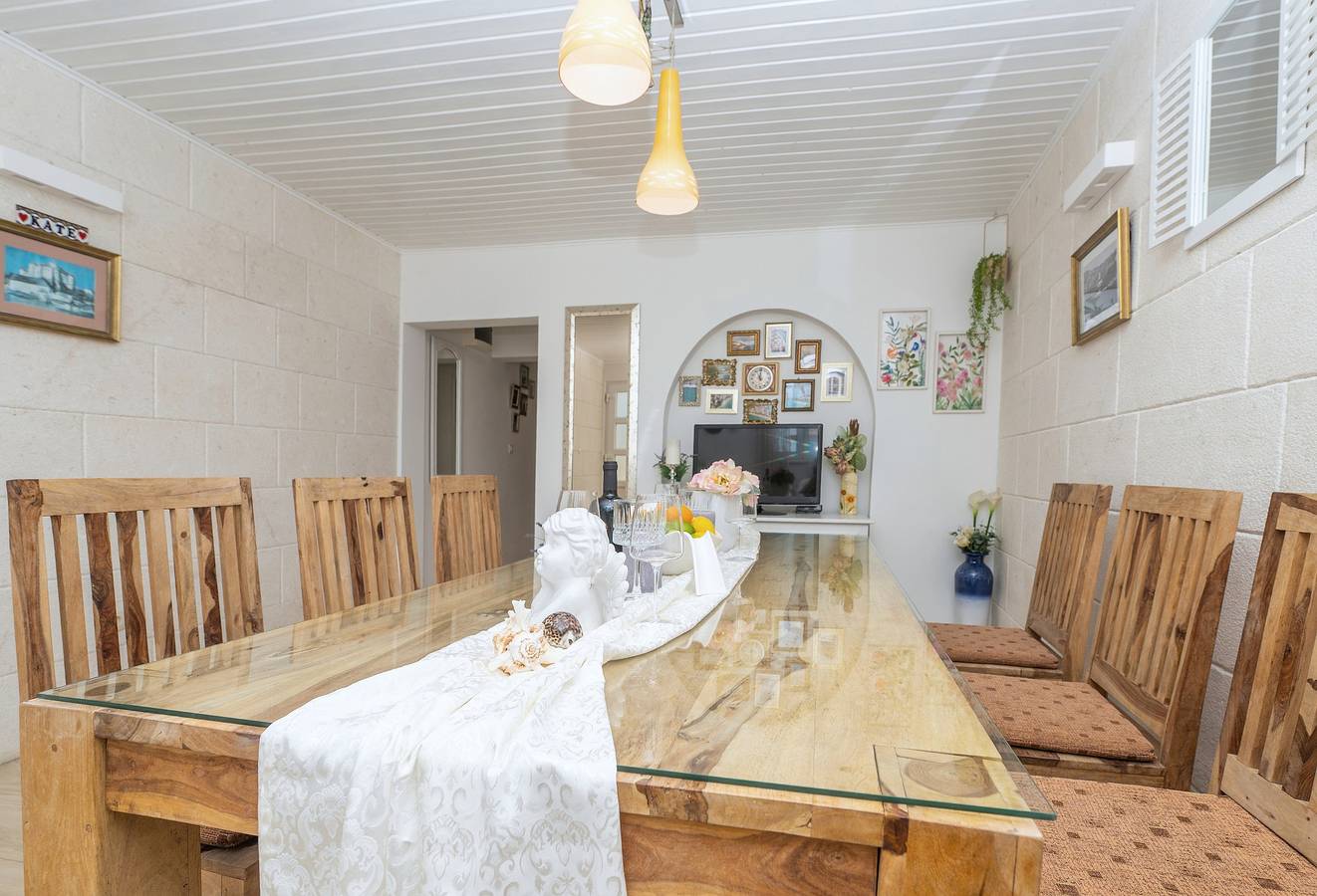 Three bedroom house near beach Bratuš, Makarska K-25055 in Promajna, Makarska Riviera