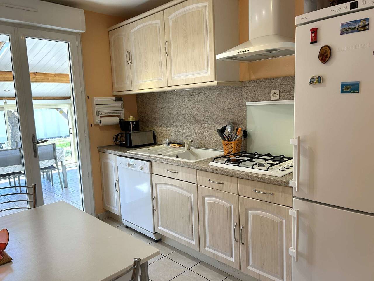 Maison de plain-pied avec jardin clos, véranda, terrasse et barbecue, près de St Gilles Croix de Vie in Le Fenouiller, Vallée de la Loire