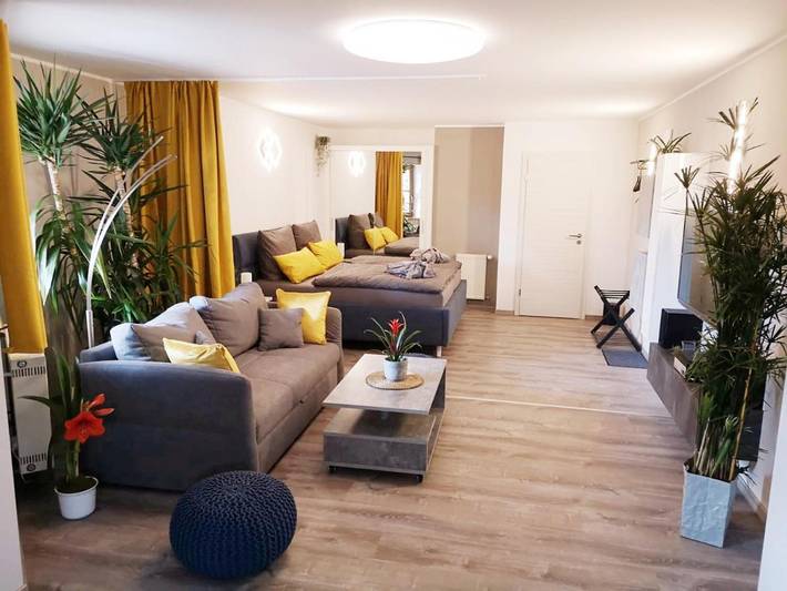 Ferienwohnung für 2 Personen, mit Terrasse und Garten in Burkardroth