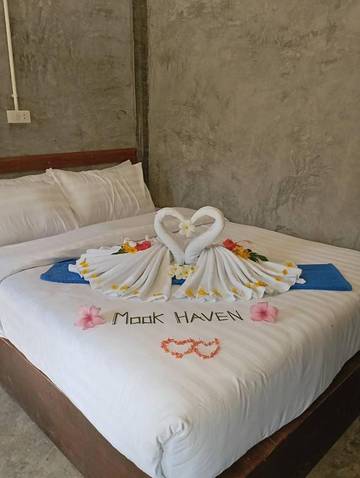 Location de vacances pour 2 personnes, avec jardin et vue dans Ko Mook