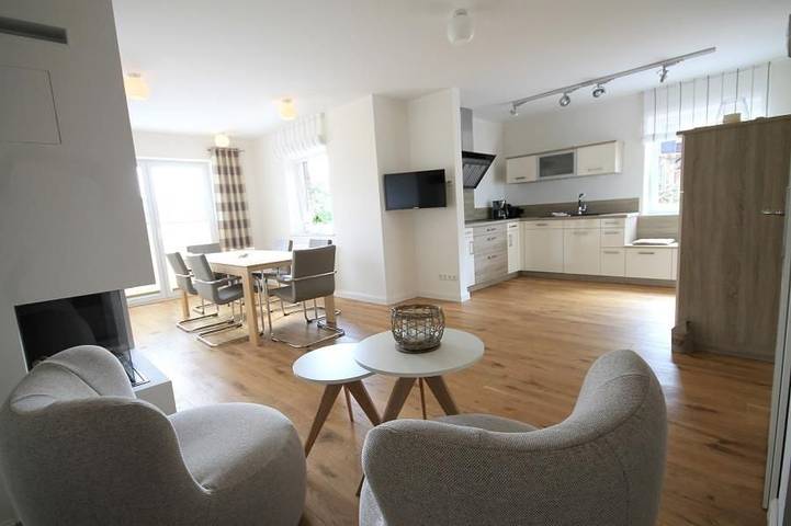 Ferienwohnung für 6 Personen, mit Balkon und Terrasse auf Norderney