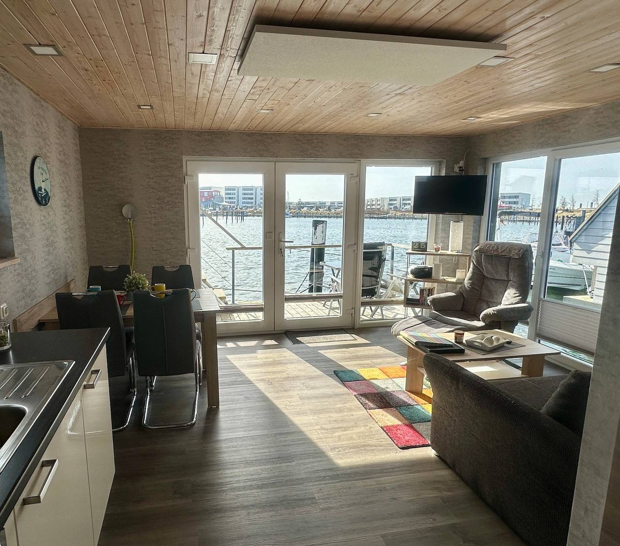 Hausboot Annis Mehrblick in Est de Fehmarn, Burgtiefe Südstrand