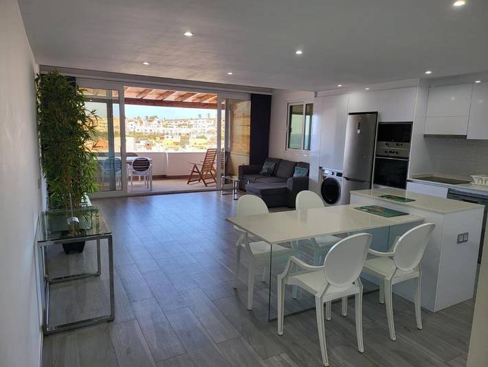 Ferienwohnung für 4 Personen, mit Balkon und Terrasse sowie Ausblick in Morro Jable