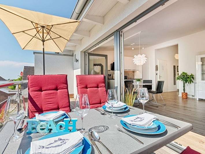 Ferienhaus für 5 Personen, mit Balkon, mit Haustier in Meeschendorf