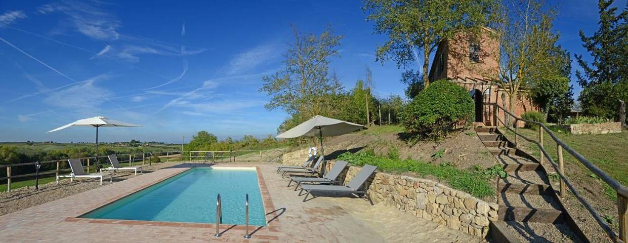 Location de vacances pour 4 personnes, avec piscine ainsi que jardin et vue à Montepulciano - 3