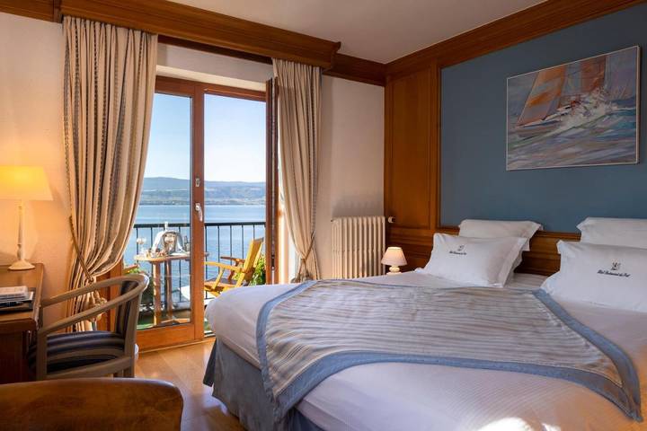 Hôtel pour 2 personnes, avec vue sur le lac et jardin à Yvoire - 2