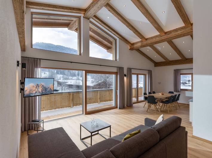 Zimmer für 4 Personen, mit Balkon