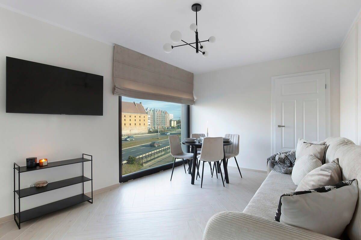 Entire apartment, Elite Apartments Riverview Nude |River View| Center in Gdansk, Tricity