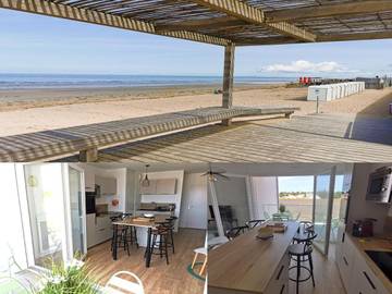 Gîte pour 4 personnes, avec terrasse dans Plage Du Murier Notre Dame De Monts