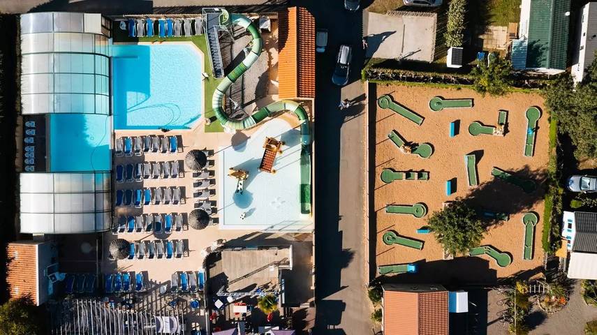 Camping pour 6 personnes, avec piscine et terrasse à Bretignolles-sur-Mer - 2