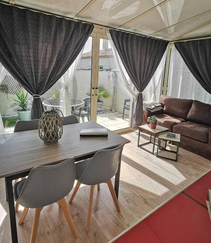 Location de vacances pour 3 personnes, avec terrasse à Aigrefeuille-d'Aunis - 4