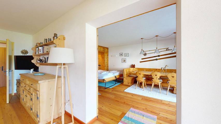 Ferienwohnung für 4 Personen, mit Terrasse und Garten sowie Ausblick in Silvaplana - 3