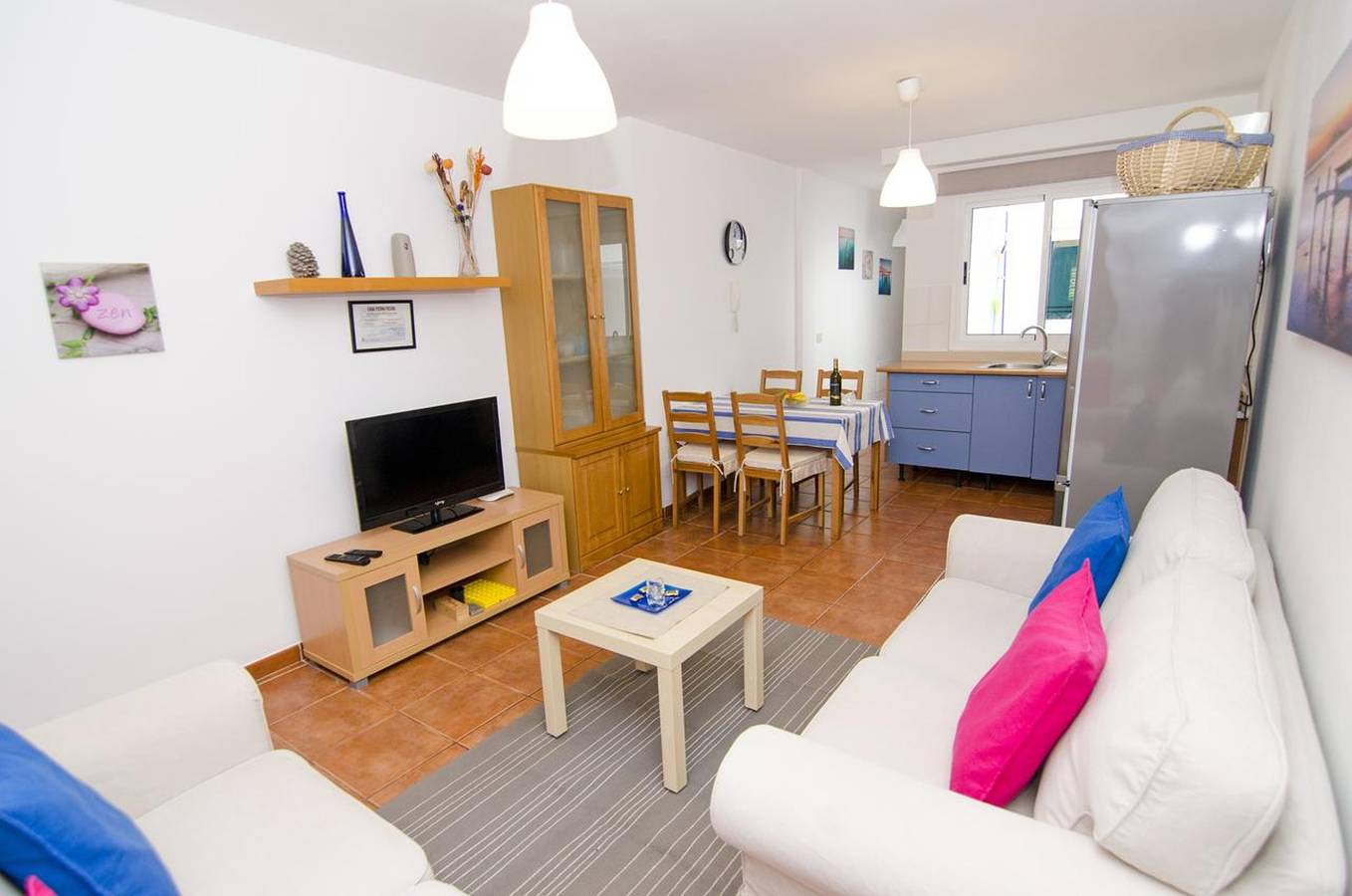Geheel appartement, Comfortabel appartement in Lomo Quiebre, zeezicht in Puerto de Mogan, Mogán
