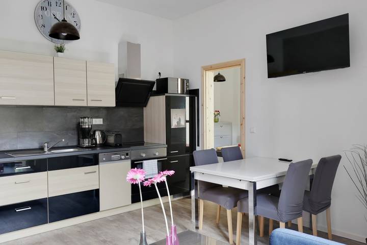 Ferienwohnung für 4 Personen, mit Sauna und Garten, kinderfreundlich in Leipzig - 4