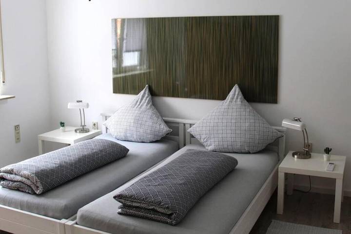 Ferienwohnung für 4 Personen, mit Terrasse und Garten
