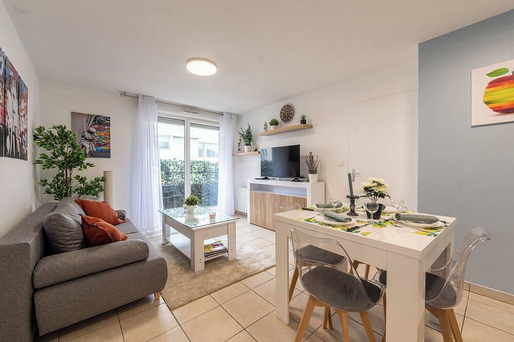 Ganze Wohnung, Cozy apartment close to Geneva in Ville-la-Grand, Saint-Julien-en-Genevois und Umgebung