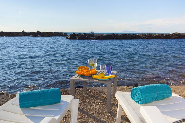 Location de vacances pour 8 personnes, avec vue sur l’océan et terrasse à Massa Lubrense - 3