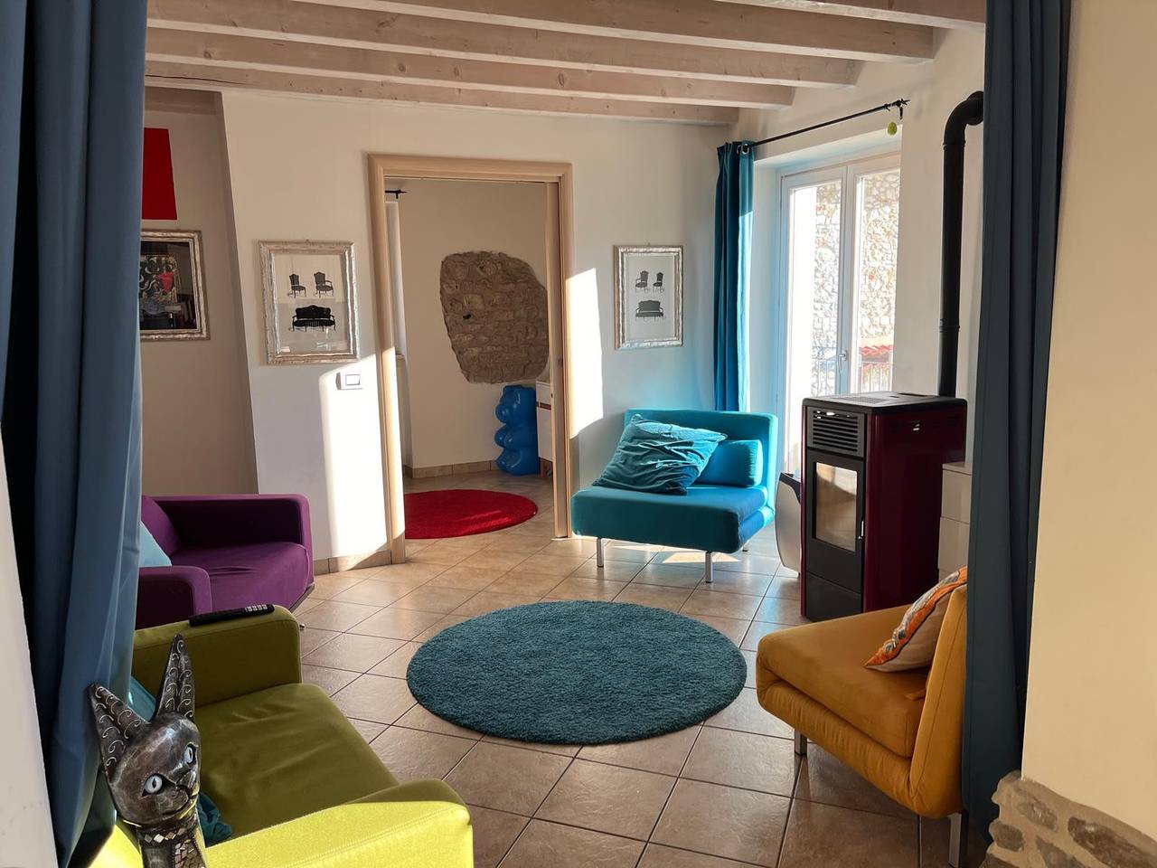 Ganze Wohnung, Appartamento Rustico Vista Lago - Panorama Rustico in Gardola, Tignale