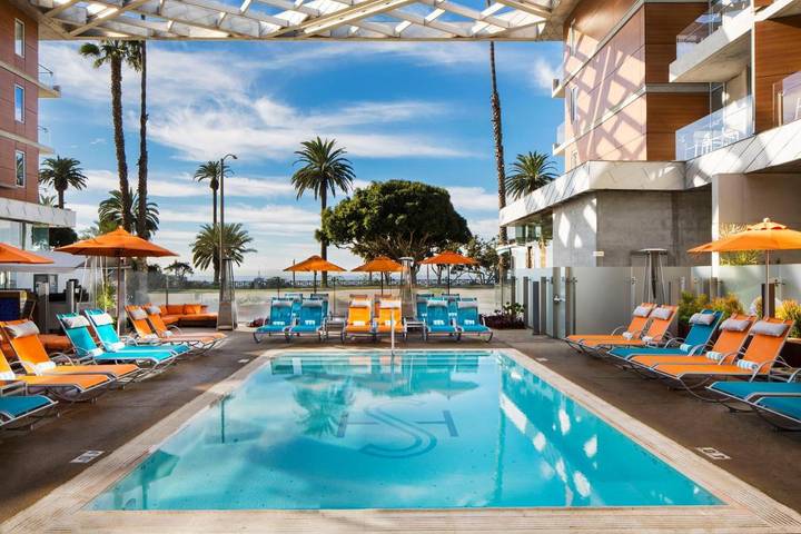 Hotel für 2 Personen, mit Garten und Pool sowie Whirlpool, mit Haustier in Santa Monica