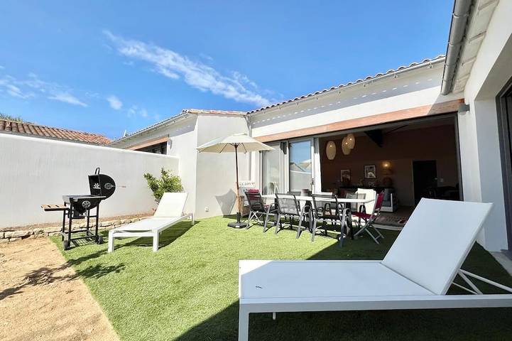 Maison de vacances pour 8 personnes, avec jardin et terrasse à Le Bois-Plage-en-Ré