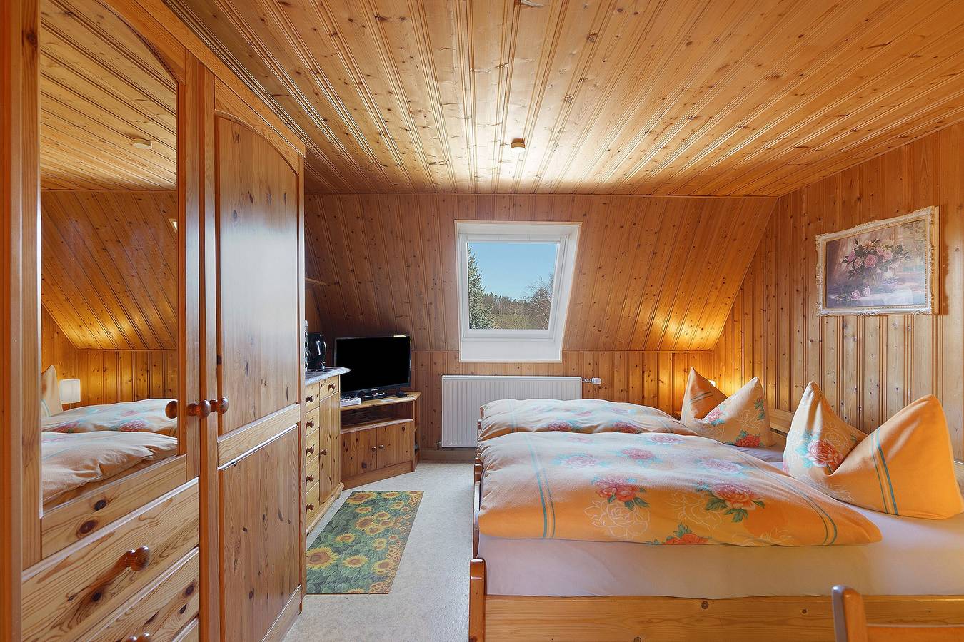 Ganze Wohnung, Doppelzimmer ( 3 Sterne ) für 3 personen (25 m²) in Herrnhut Ot Ruppersdorf in Herrnhut, Oberlausitz-Niederschlesien