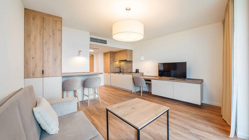 Ferienwohnung für 2 Personen, mit Balkon und Sauna, mit Haustier in Mielno - 3