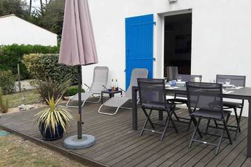Gîte pour 6 personnes, avec jardin et terrasse dans Plage Domino