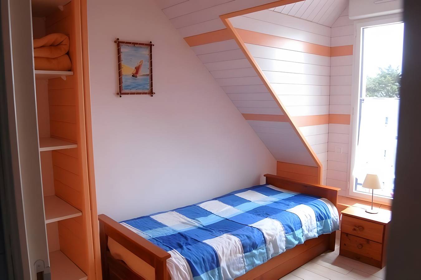 Apartamento entero, Apartamento Dúplex Ty Glaz a 400 m de la playa in Kerhillio, Erdeven