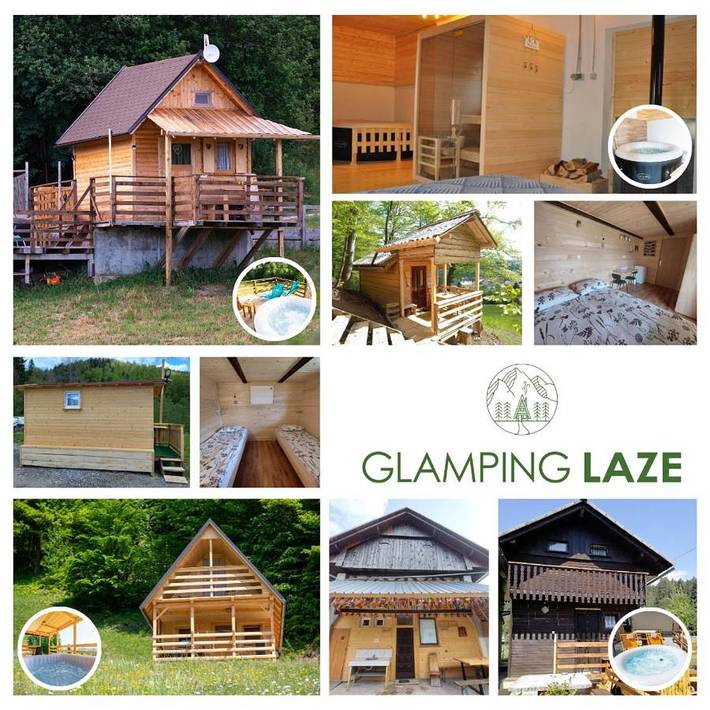Ferienhaus für 2 Personen, mit Terrasse und Whirlpool sowie Garten und Sauna