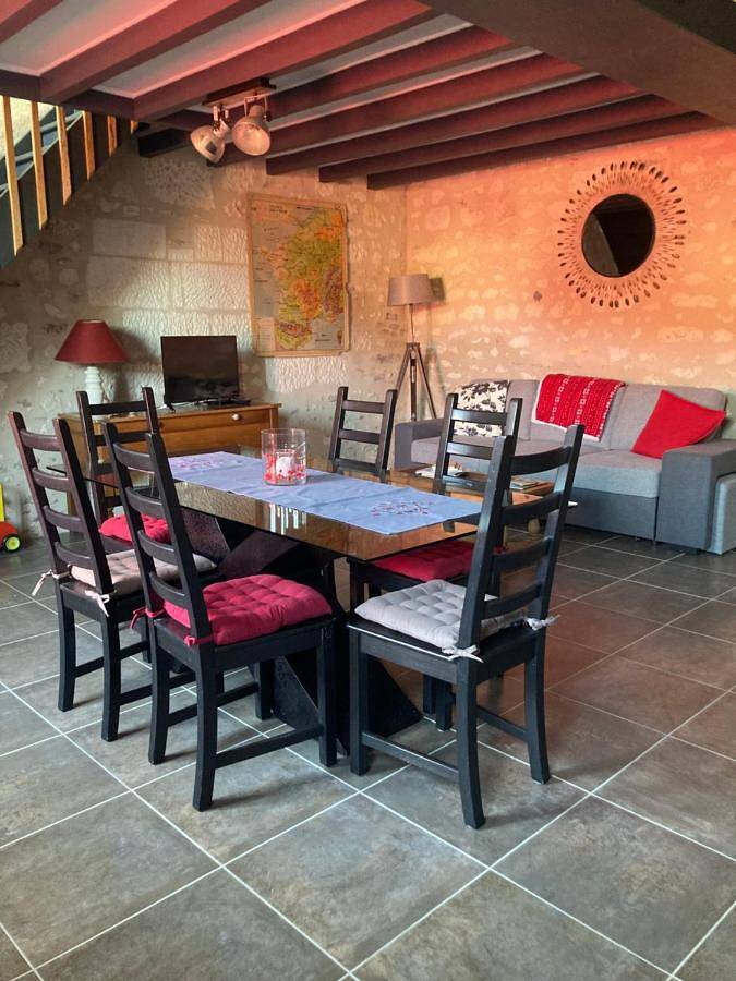 Gîte pour 6 personnes, avec jardin et vue à Luçay-le-Mâle