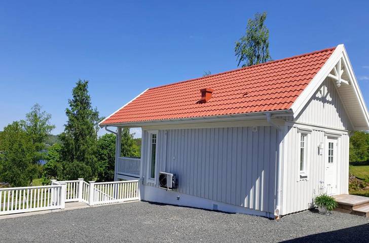 Villa für 2 Personen, mit Terrasse und Ausblick sowie Seeblick in Schweden - 3