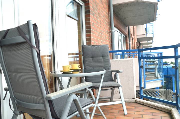 Ferienwohnung für 2 Personen, mit Balkon am Schönberger Strand