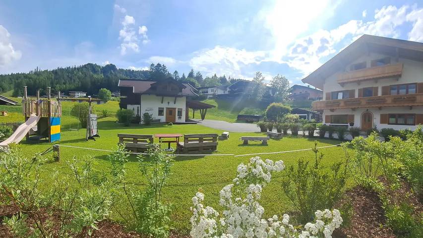 Vakantiewoning voor 5 personen, met terras en tuin in Waidring