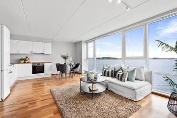 Ferienwohnung für 4 Personen, mit Ausblick und Balkon in Stavanger