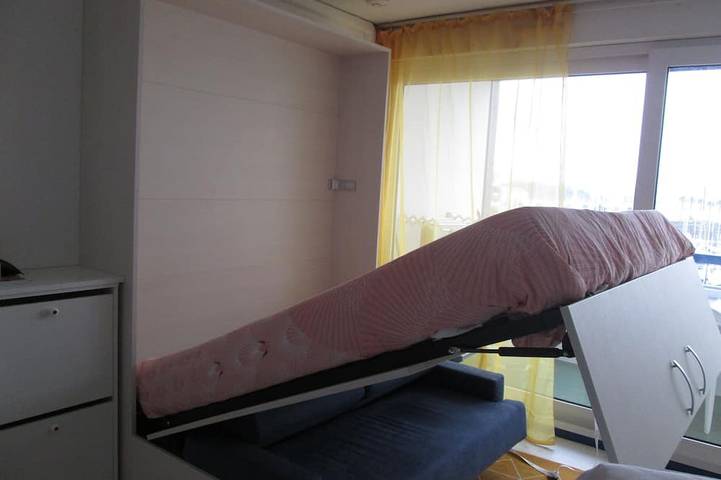 Appartement entier, Tres Belle Vue Port,Climatise ,Park.Couv,Piscine,Plage 100m,Espagne en 10mn,Wifi in Hendaye, Région de Bayonne