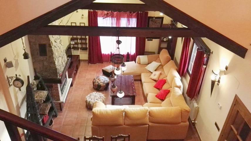 Casa rural para 12 personas, con jardín además de piscina y vistas en Comarca de Segovia - 3