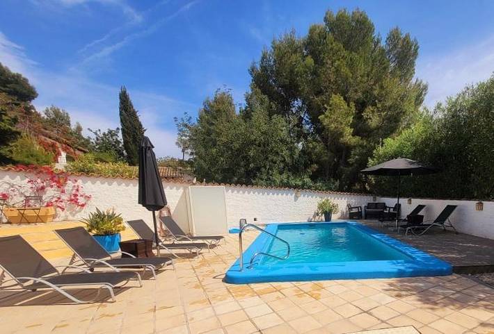 Maison d’hôte pour 4 personnes, avec Terrasse ainsi que Jardin et Piscine à Benissa