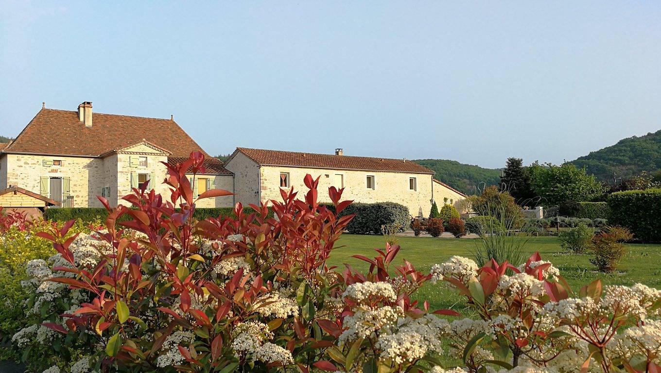 Mas de la Pommeraie - Chambre Vanille in Saint-Géry, Quercy