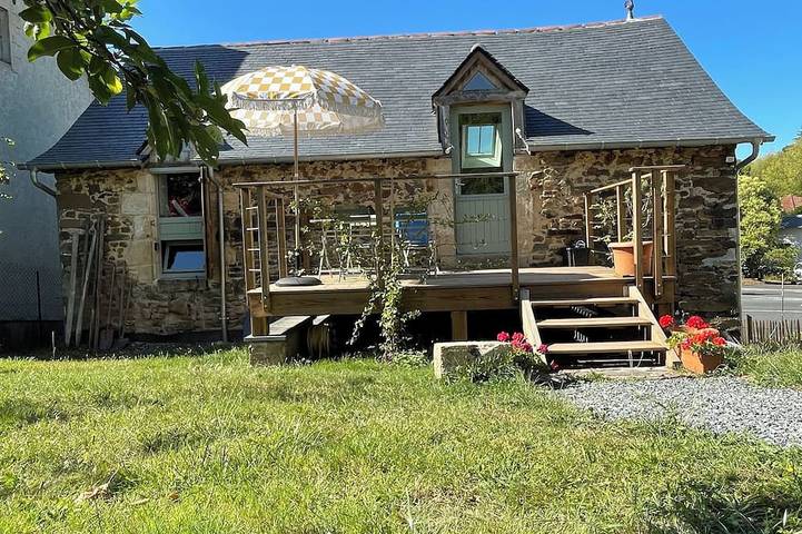 Maison de vacances pour 4 personnes, avec jardin et terrasse, animaux acceptés