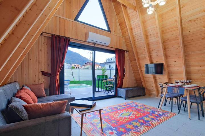 Ferienhaus für 5 Personen, mit Garten und Pool sowie Ausblick in Ägäisregion - 3